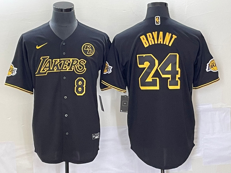 Men 2025 Los Angeles Lakers #24 Bryant black NBA Nike jersey 005->los angeles lakers->NBA Jersey